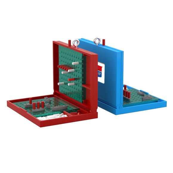 New! Hasbro Battleship Boardgame Hallmark Keepsake Christmas Ornament 2021 - Picture 4 of 5